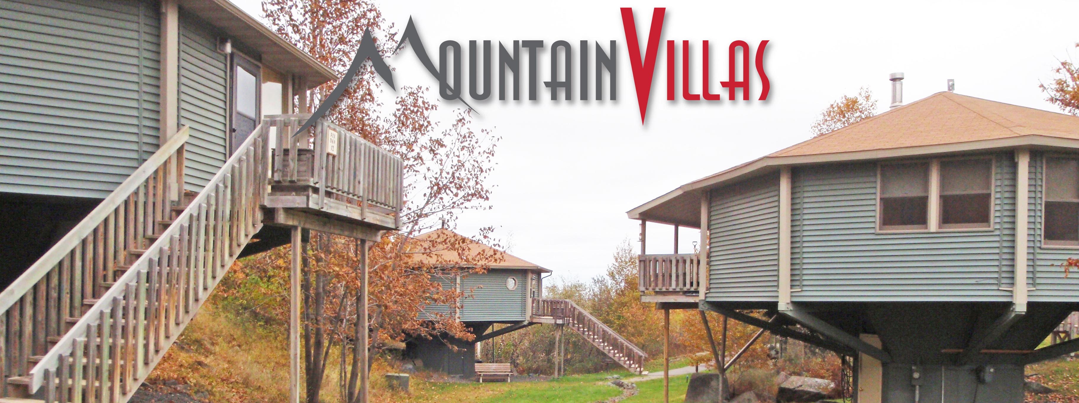 The villas at Mountain Villas are all individual units