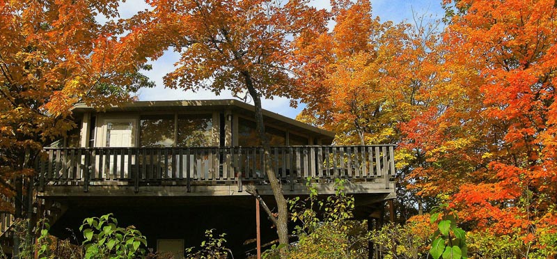 Fall at the Mountain Villas