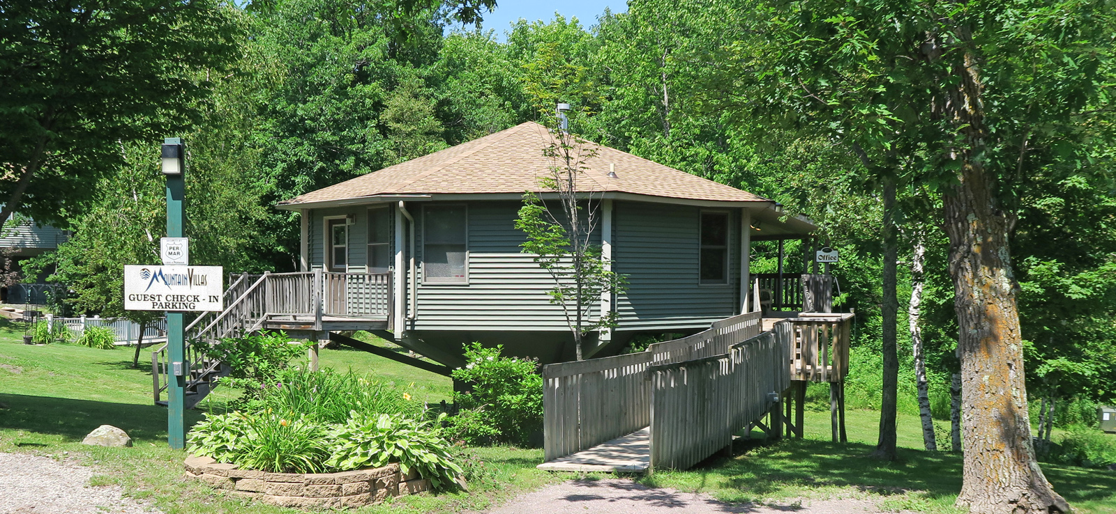 The Mountain Villas office